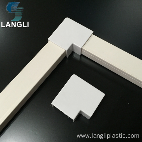 Wire Channel Slotted Duct Trunking Fitting Flat Angle